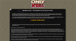 Desktop Screenshot of onlybreast.com